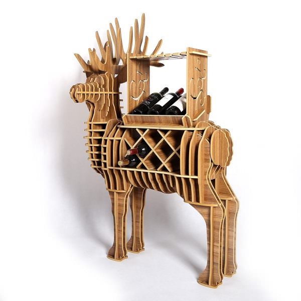 wooden-deer-wine-rack-600x600